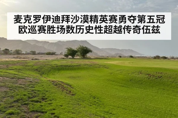 麦克罗伊迪拜沙漠精英赛勇夺第五冠欧巡赛胜场数历史性超越传奇伍兹